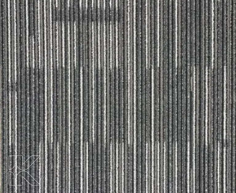 Carpet Tiles - Grey Stripe